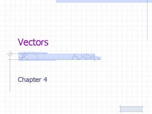 Vector vs scalar