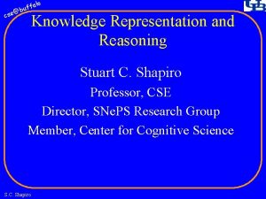 fa buf cse lo Knowledge Representation and Reasoning