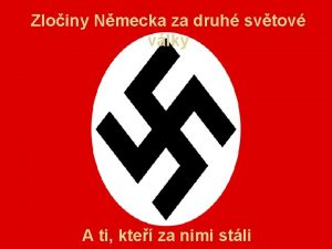 Zloiny Nmecka za druh svtov vlky A ti