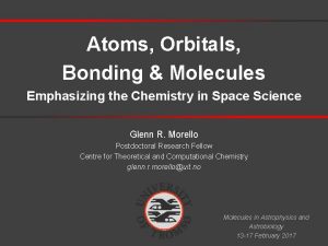 Atoms Orbitals Bonding Molecules Emphasizing the Chemistry in