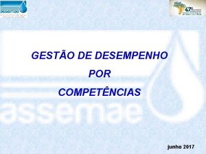 GESTO DE DESEMPENHO POR COMPETNCIAS junho 2017 1