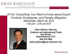 OFAC Everything You Want to Know about Export