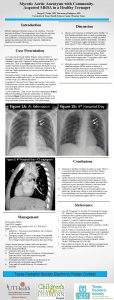 Mycotic Aortic Aneurysm with Community Acquired MRSA in