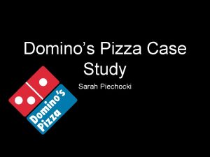 Domino's pizza crisis 2009