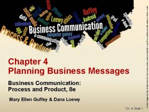 Business Communication Process and Product 8 e Mary