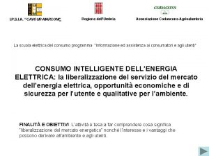 I P S I A CAVOURMARCONI Regione dellUmbria