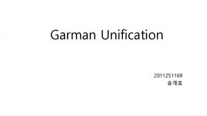 Garman Unification 2011251169 Germany before 1871 With Peace