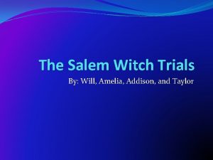 Innocent witches amelia