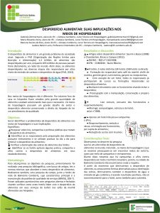 DESPERDCIO ALIMENTAR SUAS IMPLICAES NOS MEIOS DE HOSPEDAGEM