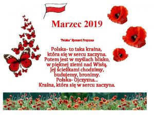 Marzec 2019 Polska Ryszard Przymus Polska to taka