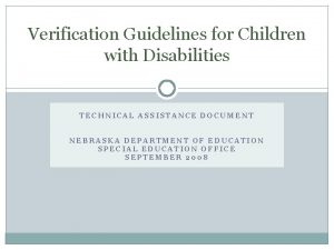 Nde rule 51 technical assistance document
