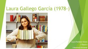 Laura Gallego Garca 1978 Laura Pacheco Gracia 2