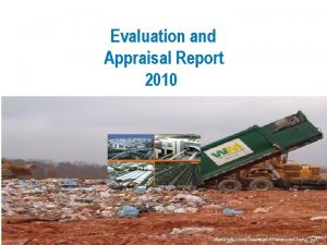 Evaluation and Appraisal Report 2010 MiamiDade County Department