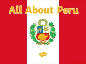 All About Perus official name is Republic of