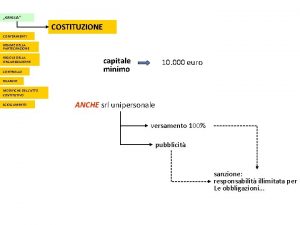 GRIGLIA COSTITUZIONE CONFERIMENTI REGIME DELLA PARTECIPAZIONE REGOLE DELLA