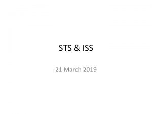 STS ISS 21 March 2019 Space Shuttle Between