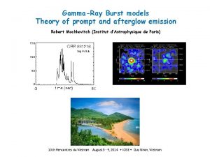 GammaRay Burst models Theory of prompt and afterglow