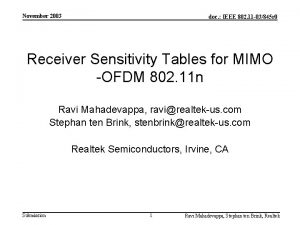 November 2003 doc IEEE 802 11 03845 r