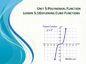 Structure in graphs of polynomial functions