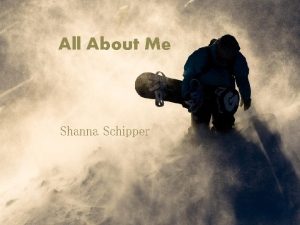 All About Me Shanna Schipper Top Intelligences 1