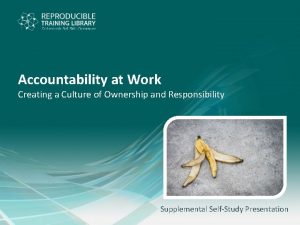 Accountability statement examples