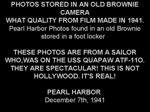 PHOTOS STORED IN AN OLD BROWNIE CAMERA WHAT