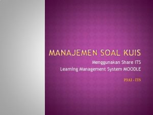 Moodle ncnu