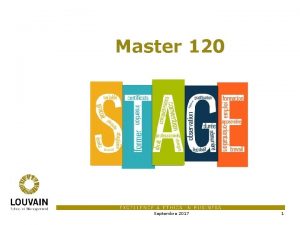 Stage lsm