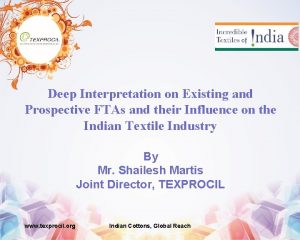 Deep Interpretation on Existing and Prospective FTAs and