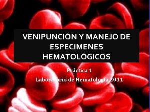 Puncion capilar