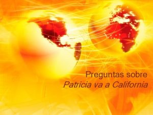 Preguntas sobre Patricia va a California Describe Panajachel