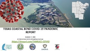 TEXAS COASTAL BEND COVID19 PANDEMIC REPORT November 17