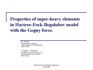 Properties of superheavy elements in HartreeFockBogolubov model with