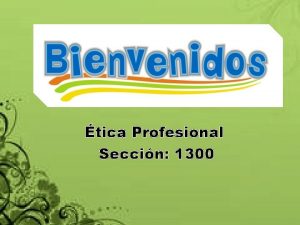 tica Profesional Seccin 1300 PROFESION DEL EDUCADOR REFLEXIN