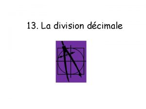 Division par infini