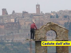 Cadute dallalto 1 Lavoro in quota Cause di