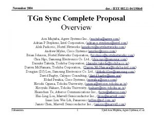 November 2004 doc IEEE 802 11 041506 r