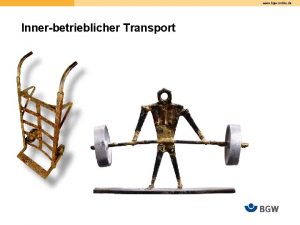 www bgwonline de Innerbetrieblicher Transport www bgwonline de