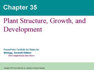 Chapter 35 Plant Structure Growth and Development Power