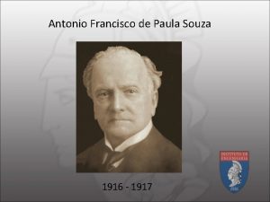Antonio francisco de paula souza