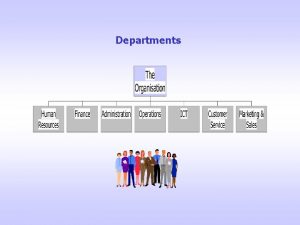 Departments Human Resources Recruitment Job description Person specification