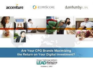 Are Your CPG Brands Maximizing the Return on