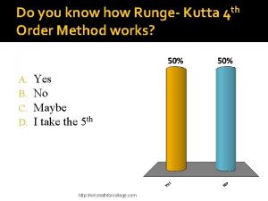 Do you know how Runge Kutta 4 th