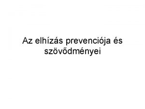 Az elhzs prevencija s szvdmnyei Testtmeg index BMI