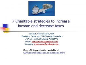 7 Charitable strategies to increase income and decrease