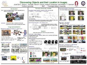 Discovering Objects and their Location in Images Josef