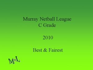 Murray Netball League C Grade 2010 Best Fairest