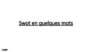 Swot en quelques mots CnesAviso La mission Swot