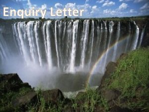 Inquiry business letter example
