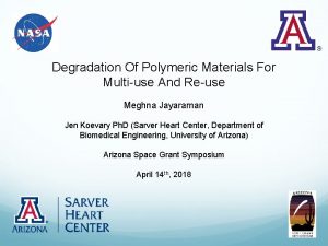 Degradation Of Polymeric Materials For Multiuse And Reuse